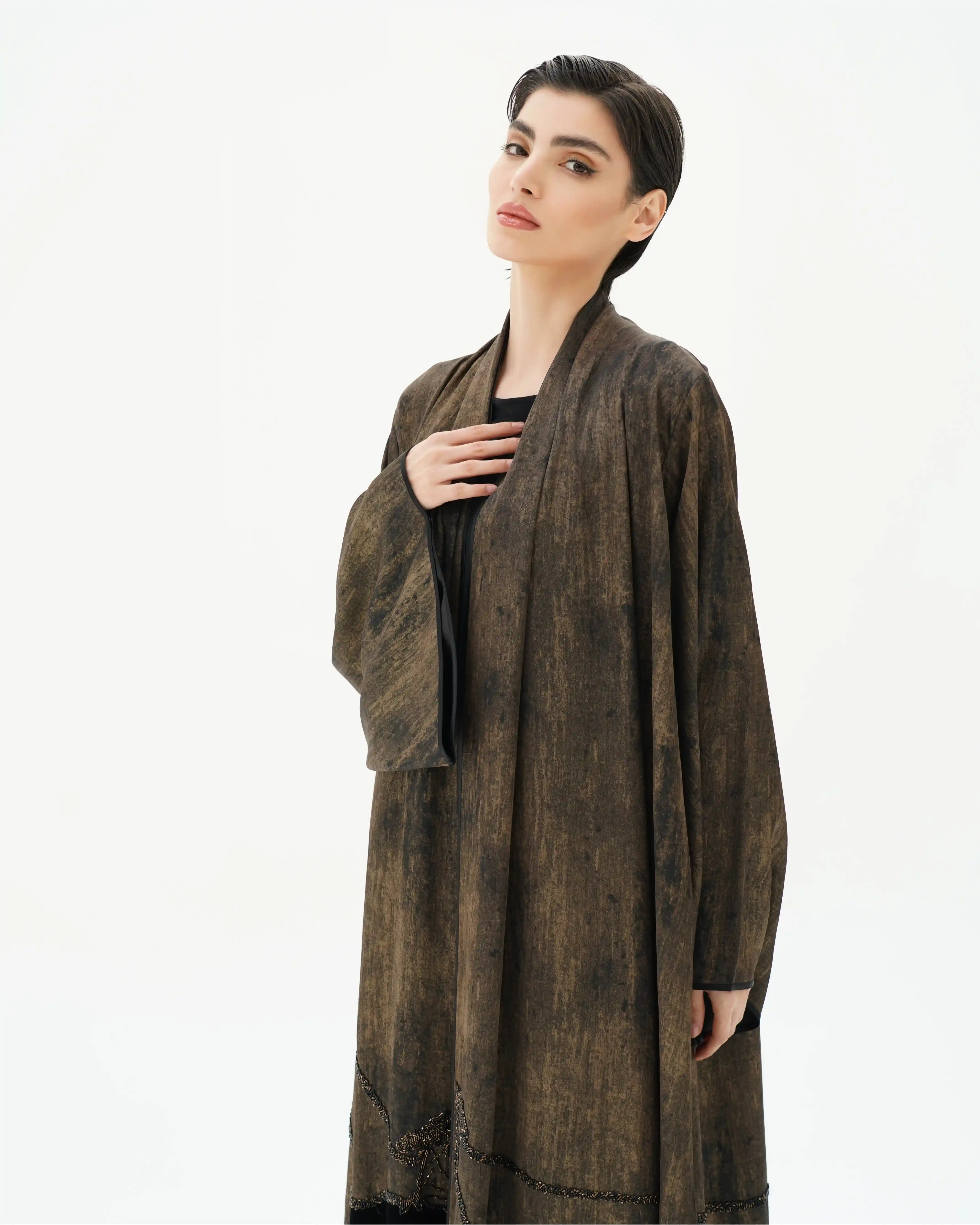 Thunder Foil Fabric Gold