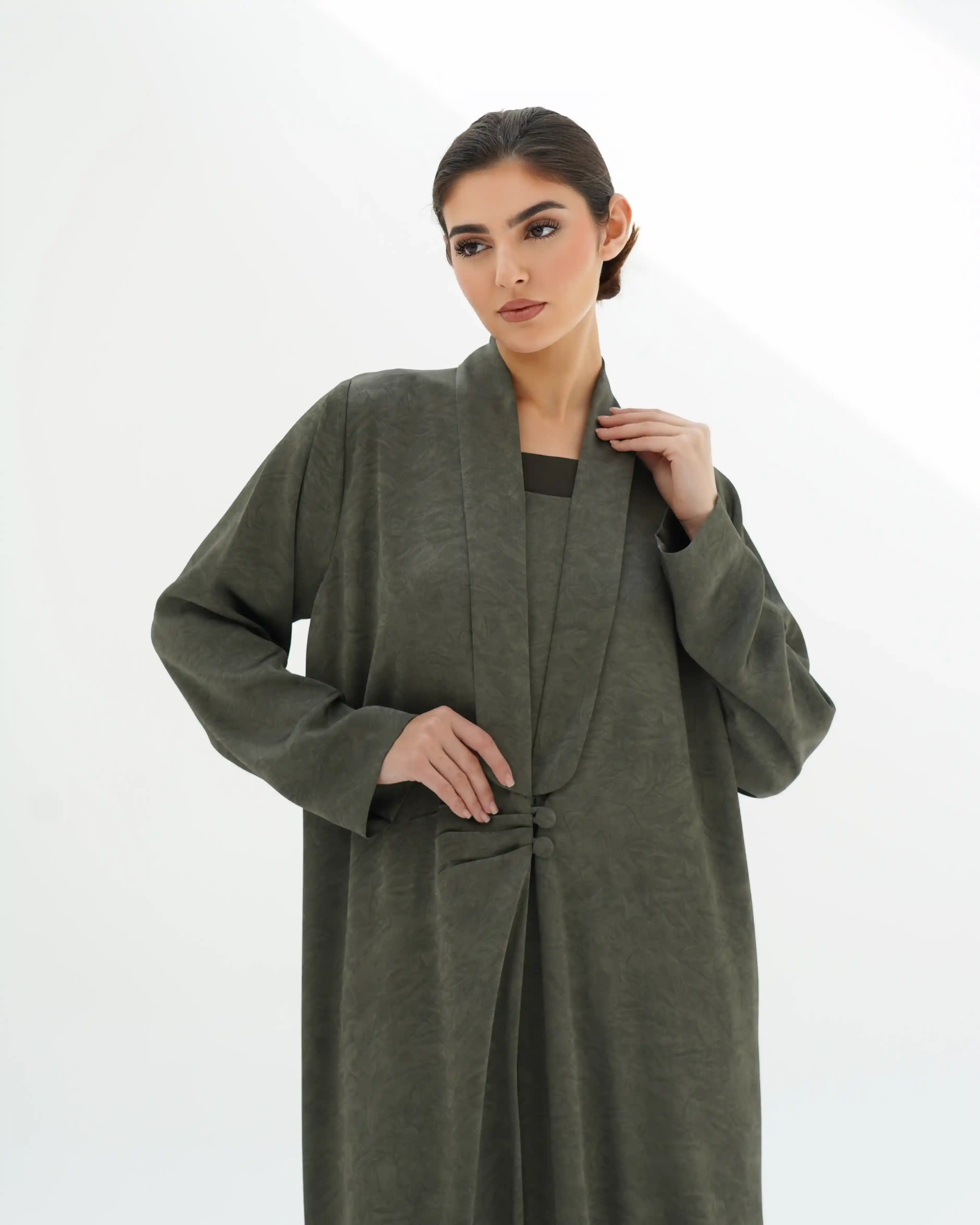 My KHAN&CO. Mist Voil Olive