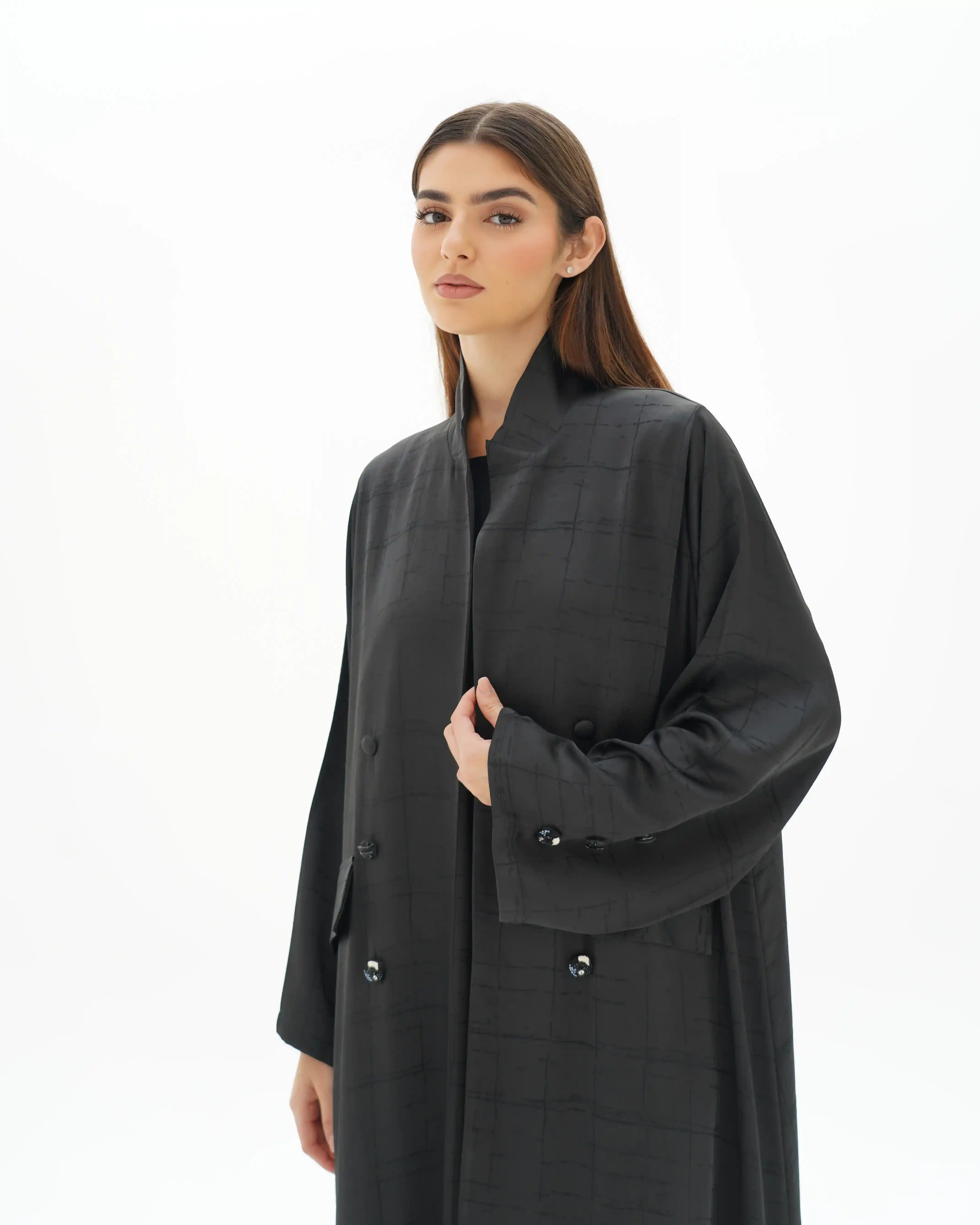 Charm Cross Ville Jacquard Black