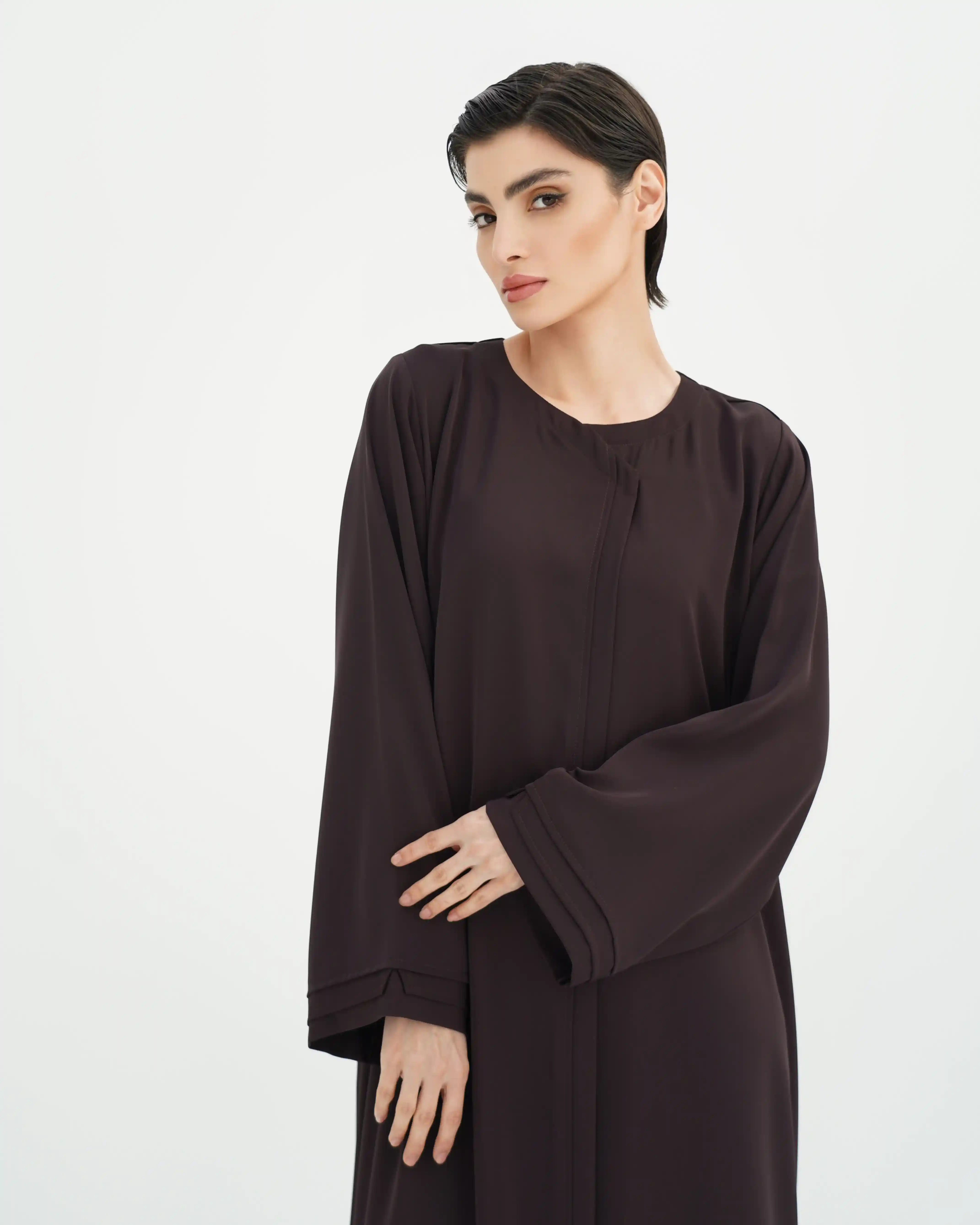 45Degree Premium Crepe Brown