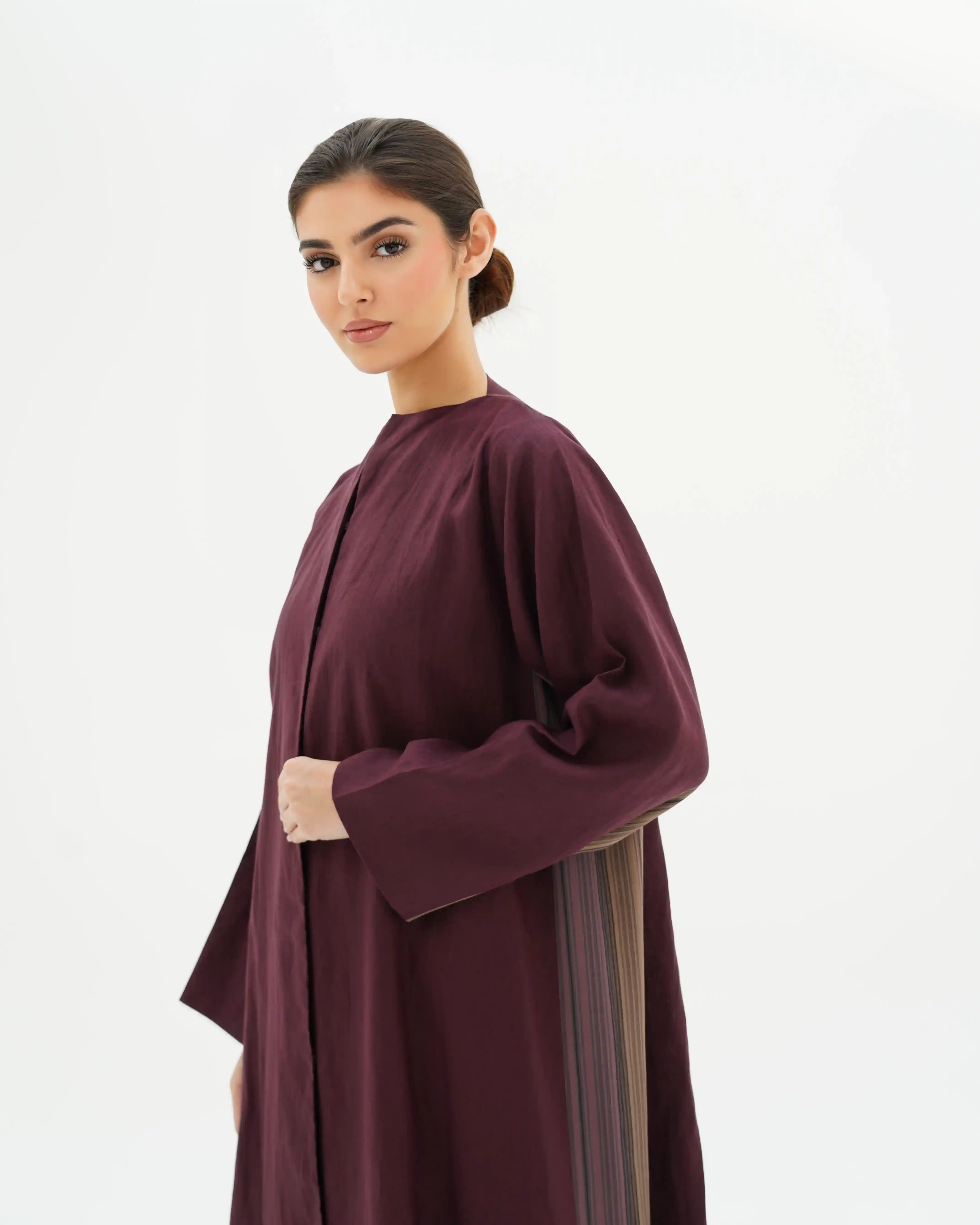 Sky Line Pure Linen Rosewood