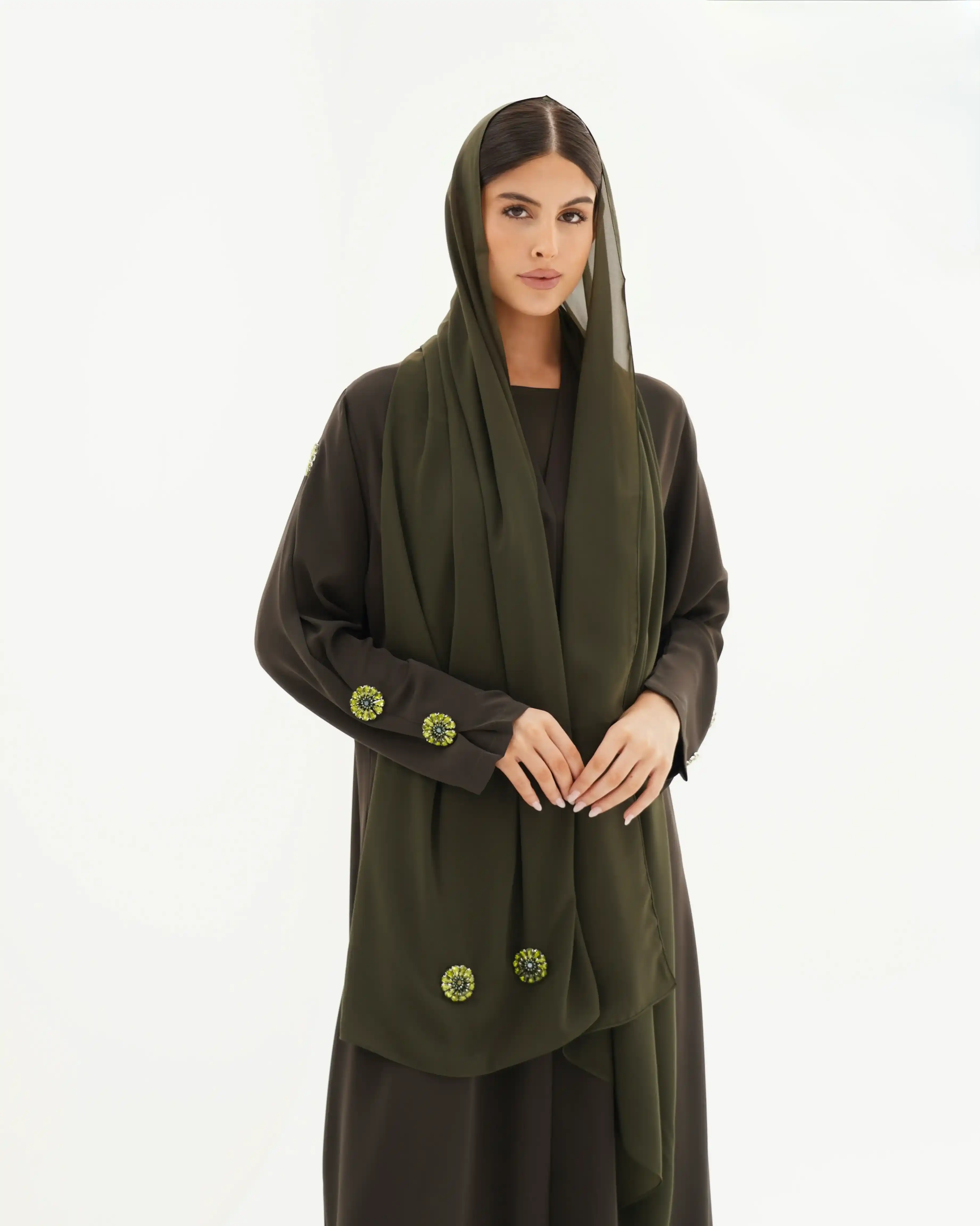 Crystella Premium Crepe Olivea