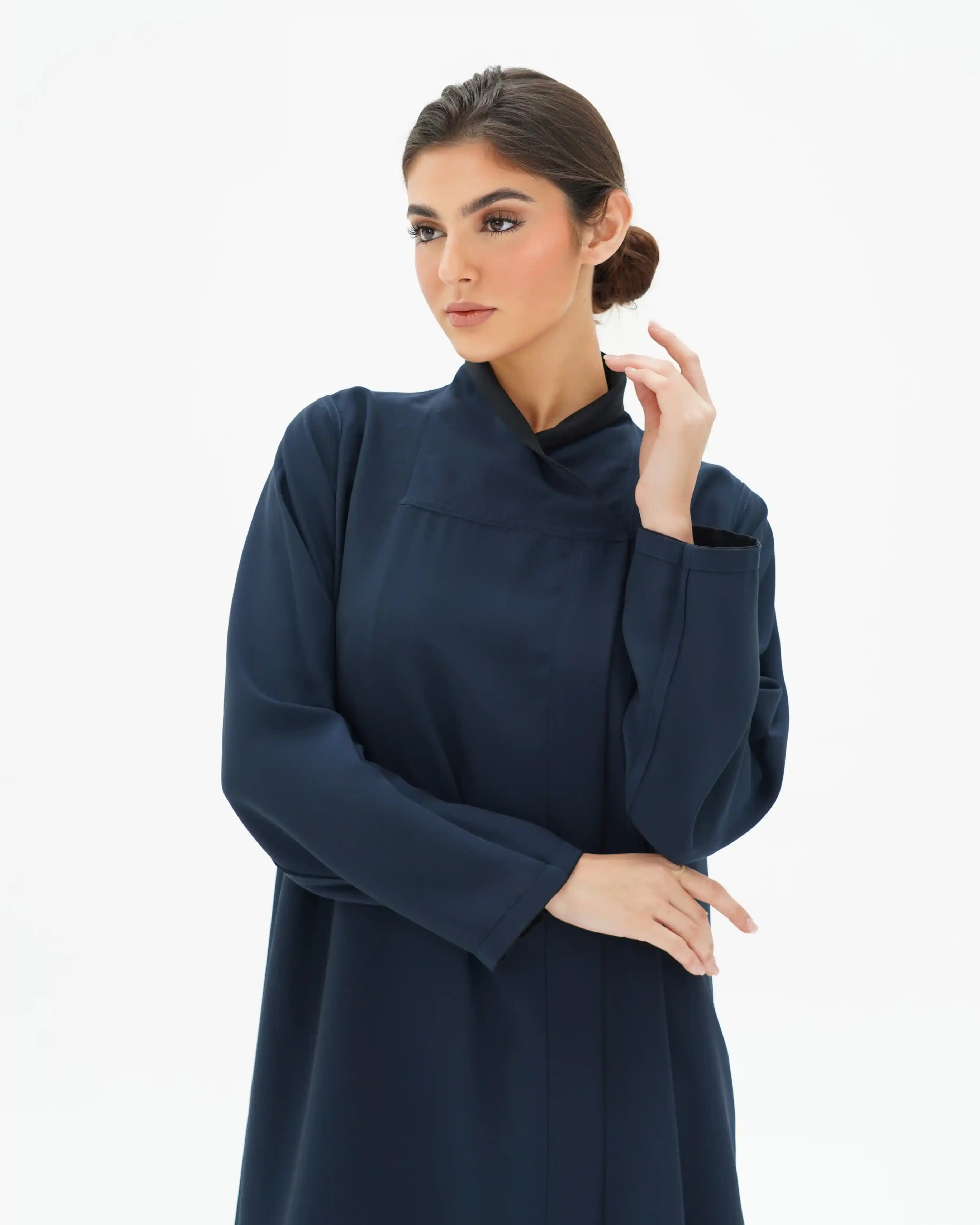 Ego Collar Beads Soft Taffeta BlackBlue