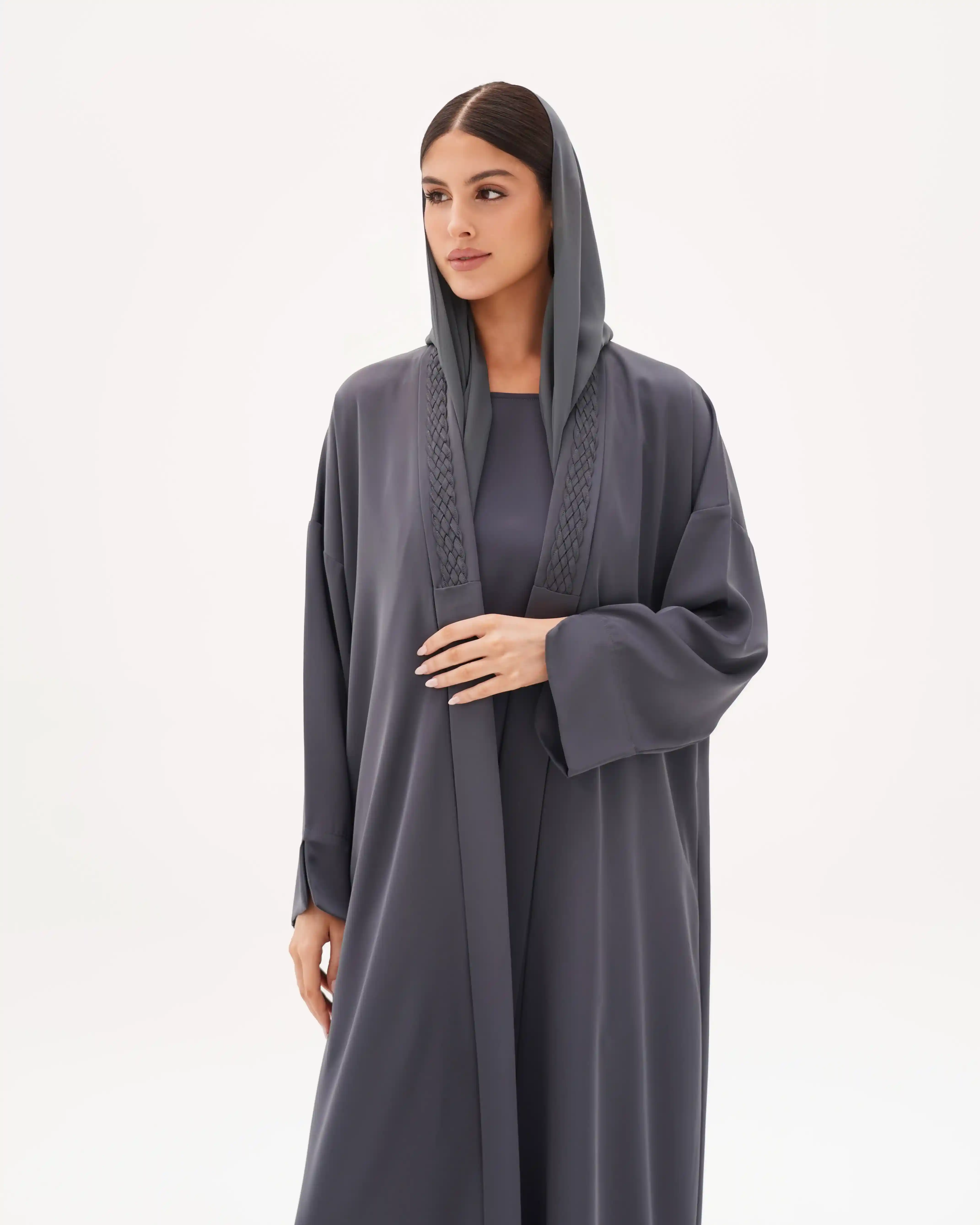 Linked Premium Crepe Gray