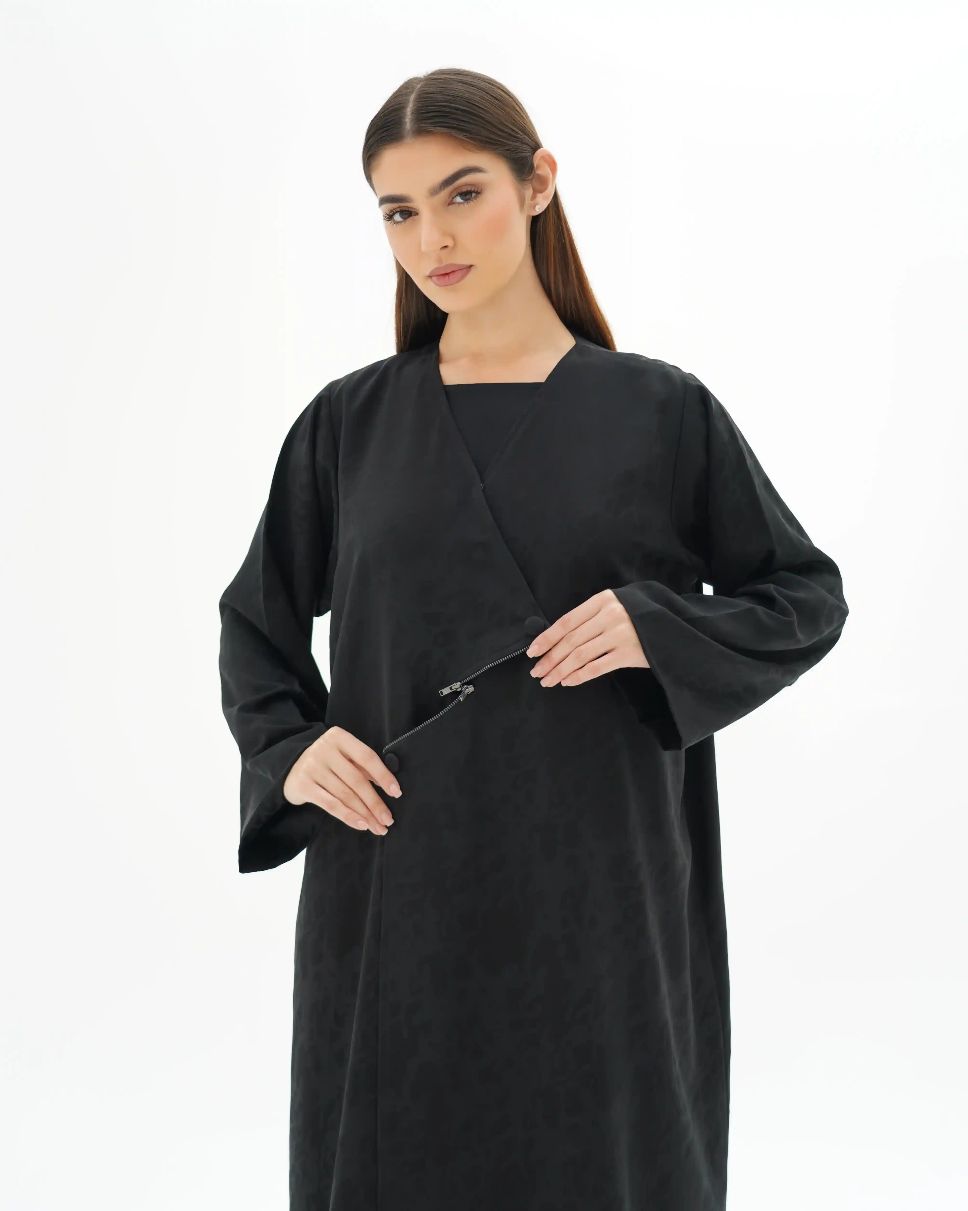 Crossflow Rich Jacquard Black