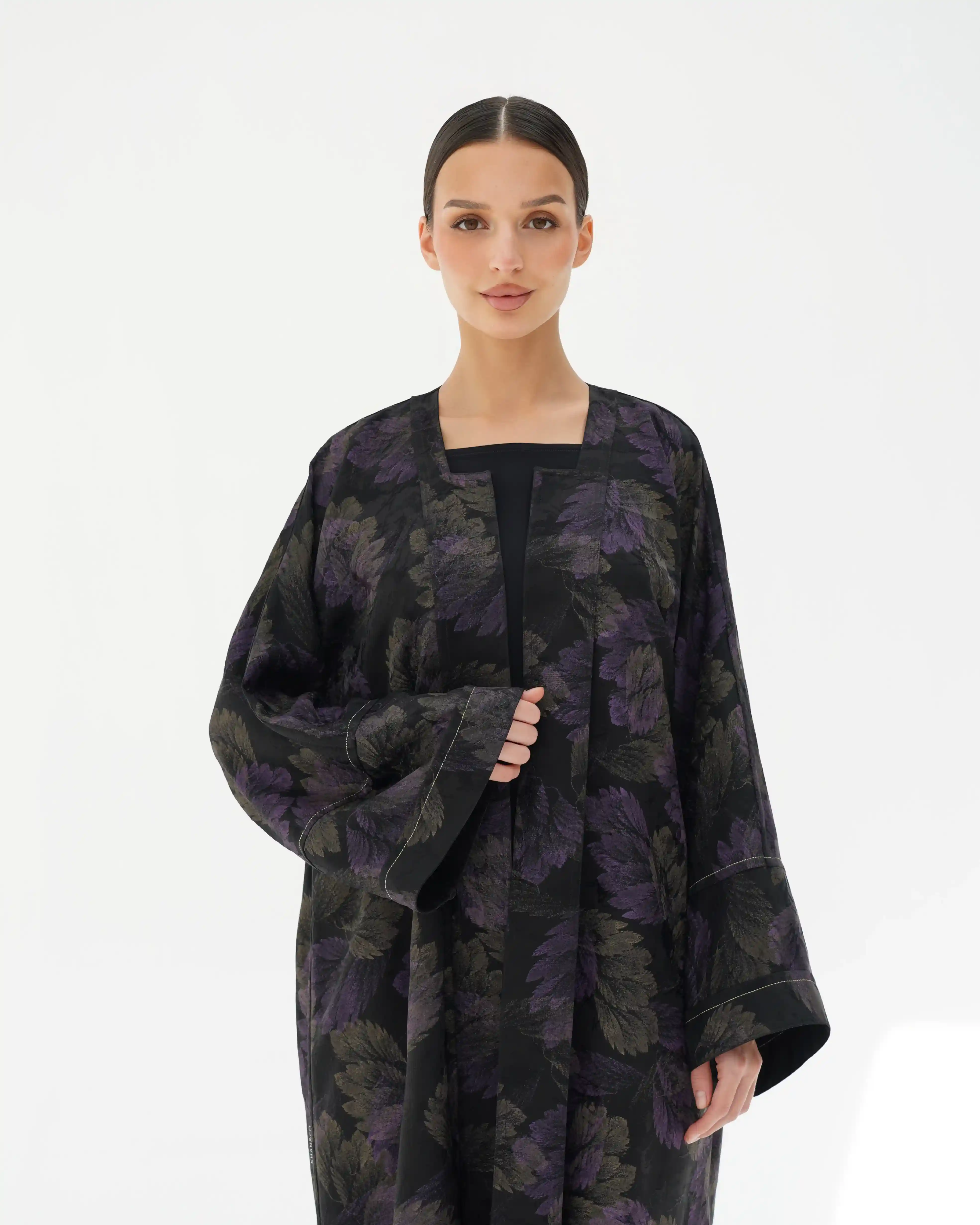 Flipside Brocart Fabric Purple