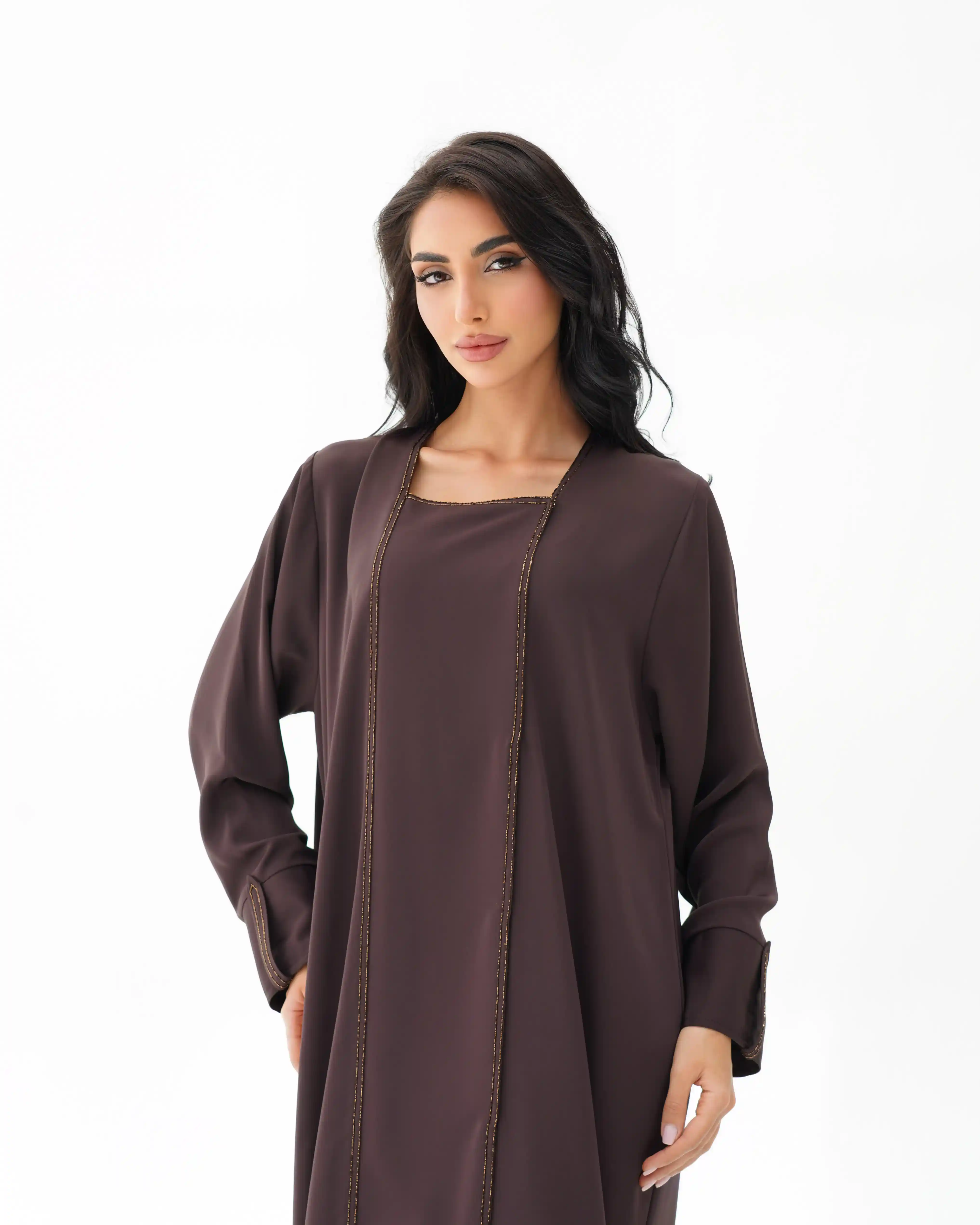 Pure Line Beads Brown