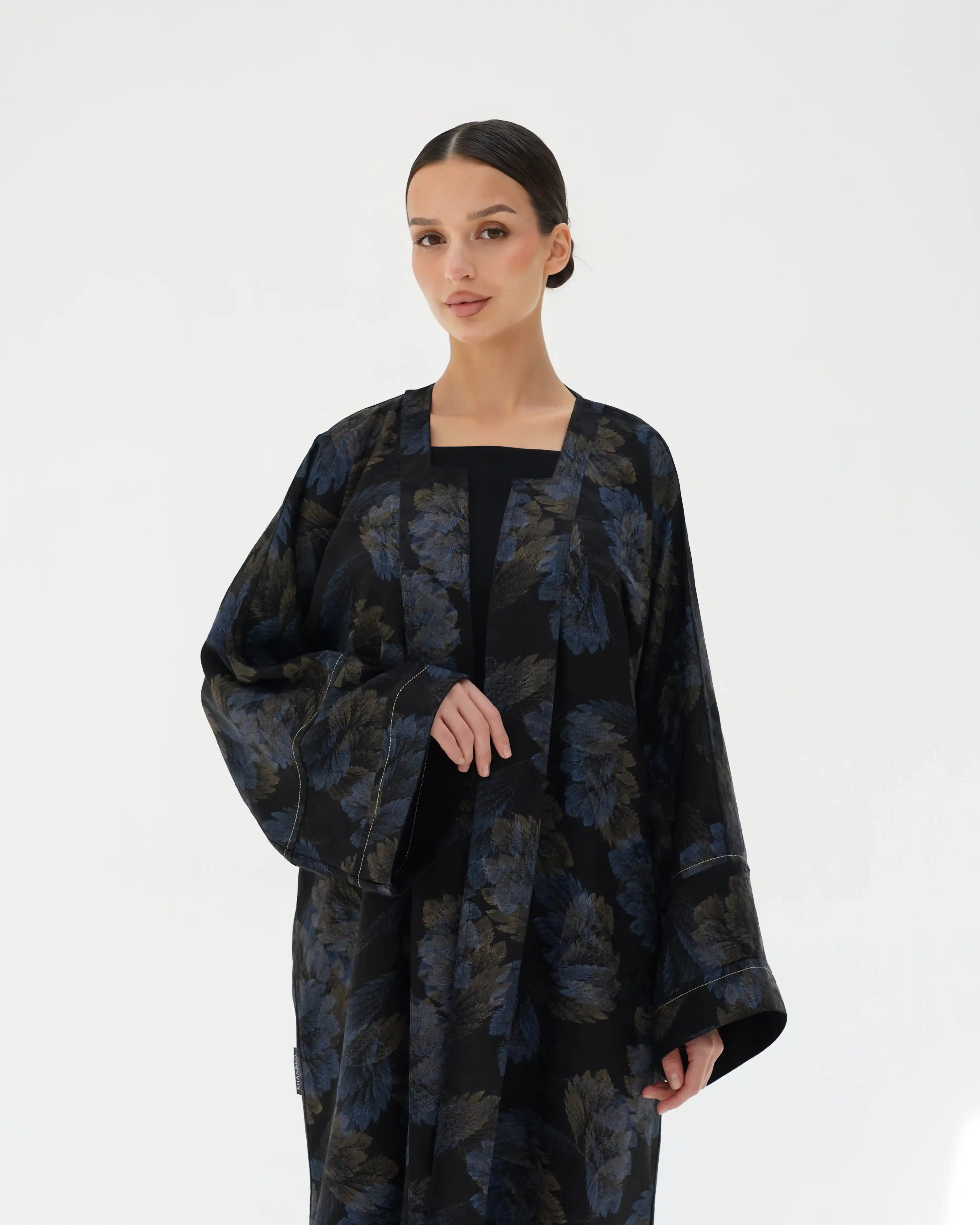 Flipside Brocart Fabric Blue
